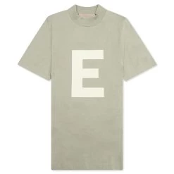 Essentials Kid's Big E Pocket Tee - Seafoam