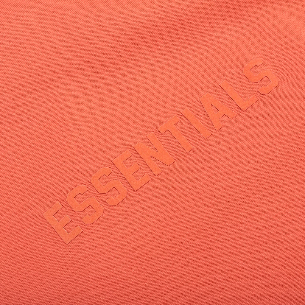 Essentials L/S Polo - Coral 4 Essentials L/S Polo - Coral - Image 4