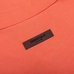 Essentials L/S Polo - Coral 9 Essentials L/S Polo - Coral -Fashion Clothing Store Fear of God Essentials L S Polo Coral 192SU224192F 01 09 23 Feature JP 6
