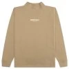 Essentials Relaxed Mockneck - Oak
