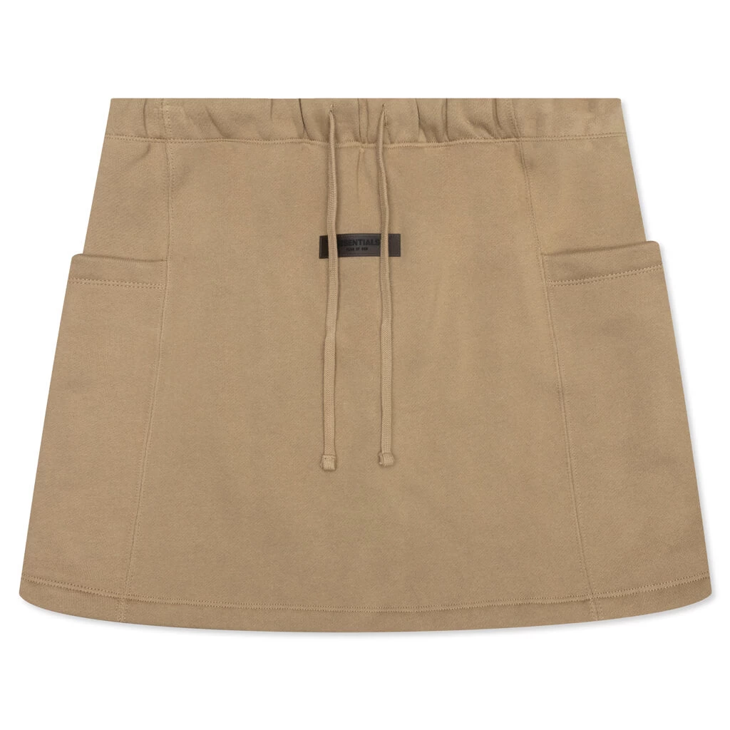Essentials Women's Fleece Skirt - Oak 1 Essentials Women's Fleece Skirt - Oak