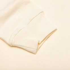 Academy Crewneck - Cannoli Cream/Gold Flame 12 Academy Crewneck - Cannoli Cream/Gold Flame -Fashion Clothing Store Feature Academy Crewneck Cannoli Cream Gold Flame F060123X29CG 06 23 23 Feature KN 10