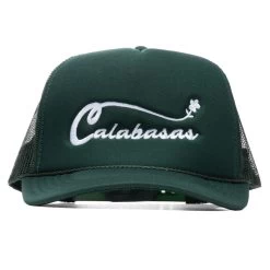 Calabasas Trucker - Dark Green