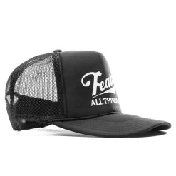 Draft Trucker Hat - Black 6 Draft Trucker Hat - Black -Fashion Clothing Store Feature Draft Trucker Hat Black FEAT032923X16 06 09 23 Feature JP 4