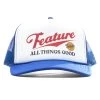 Draft Trucker Hat - Royal/White