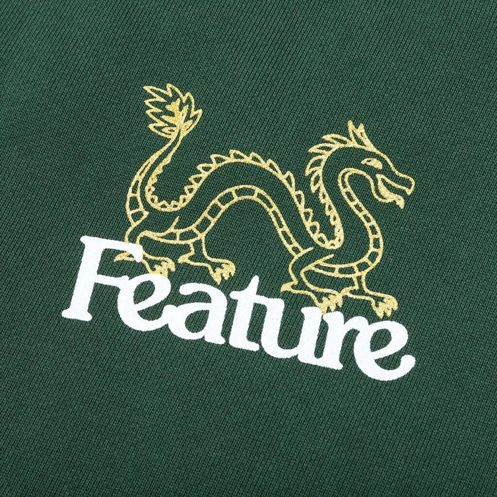 Dragon Sweatpants - Dark Green 3 Dragon Sweatpants - Dark Green - Image 3