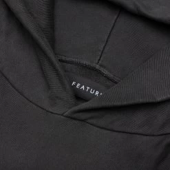 Grateful Hoodie - Pigment Black -Fashion Clothing Store Feature Grateful Hoodie Pigment Black F091622X04 03 13 23 Feature KN 10