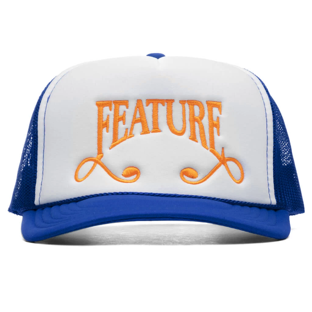 Lucas Trucker Hat - Blue/Yellow 1 Lucas Trucker Hat - Blue/Yellow