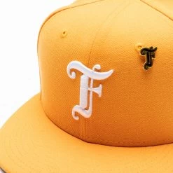 Feature X New Era Old English F Snapback Hat W/ Pin - Regular Gold 7 Feature X New Era Old English F Snapback Hat W/ Pin - Regular Gold -Fashion Clothing Store Feature OE Snapback Regular Gold 70599370 01 08 2021 01 4
