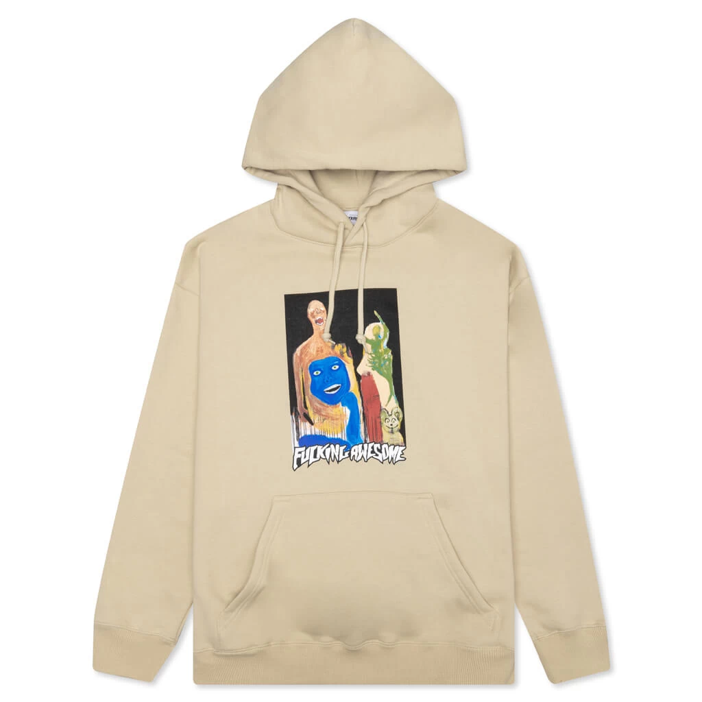 Dill Collage II Hoodie - Sand 1 Dill Collage II Hoodie - Sand