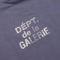 French Logo Vintage Hoodie - Vintage Washed Navy -Fashion Clothing Store Gallery Dept. French Logo Vintage Hoodie Vintage Washed Navy FLH 2010 VNVY 08 23 23 Feature JP 7