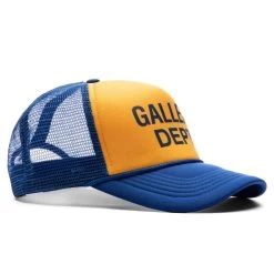 GD Logo Trucker - Yellow/Navy 6 GD Logo Trucker - Yellow/Navy -Fashion Clothing Store Gallery Dept. GD Logo Trucker Yellow Navy TC 9145 YLNV 04 20 23 Feature DV 4