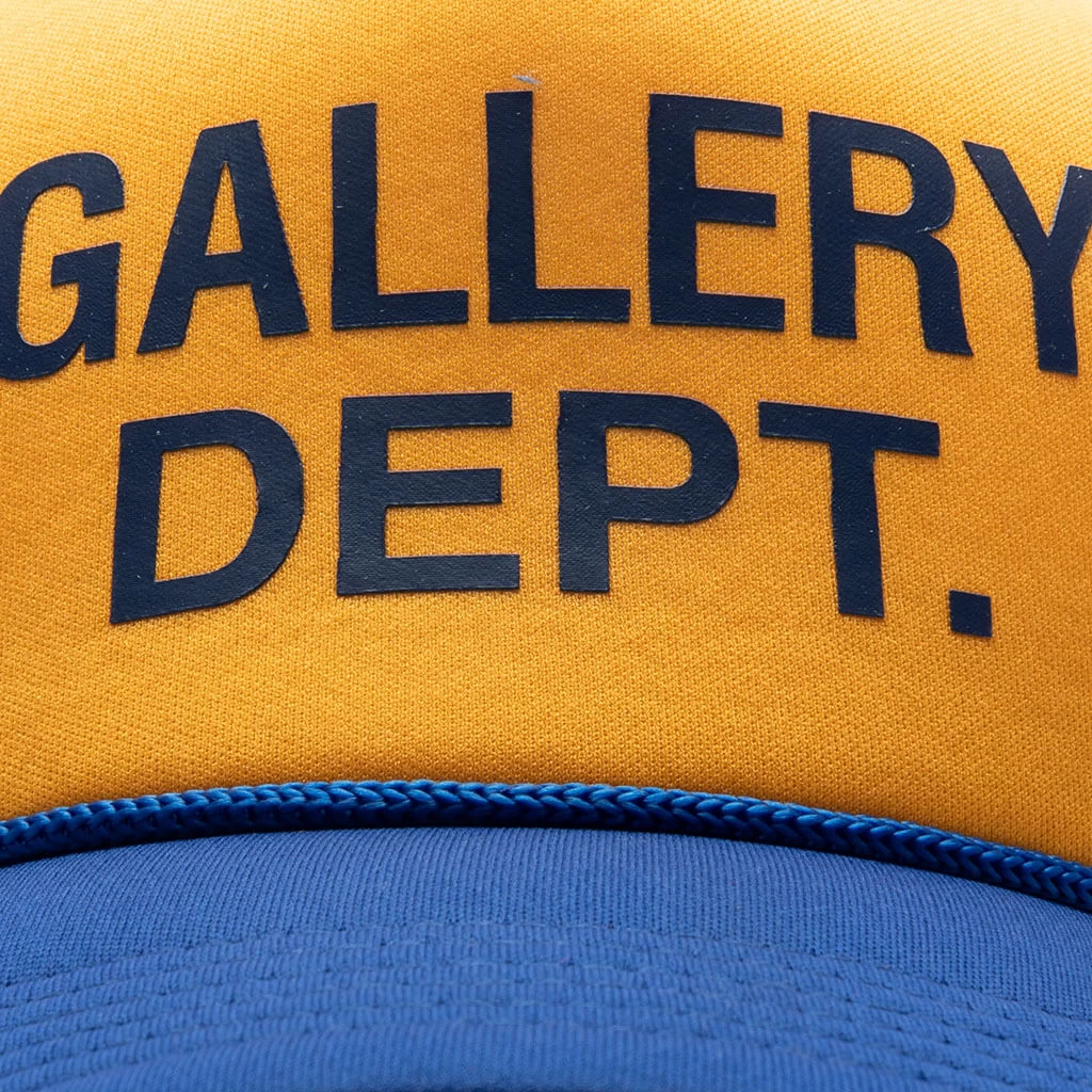 GD Logo Trucker - Yellow/Navy 2 GD Logo Trucker - Yellow/Navy - Image 2