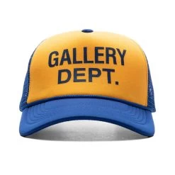 GD Logo Trucker - Yellow/Navy