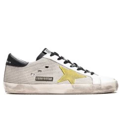 Golden Goose Super-Star Sneakers - Light Silver/White