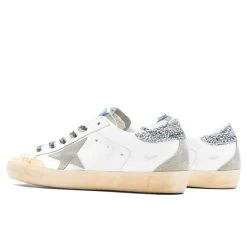 Golden Goose Women's Superstar Toe Star And Spur - White/Taupe/Silver 6 Golden Goose Women's Superstar Toe Star And Spur - White/Taupe/Silver -Fashion Clothing Store Golden Goose Sneakers Superstar Toe Star and Spur White Taupe Silver GWF00175.F004126.10876 09 15 23 Feature KN 5