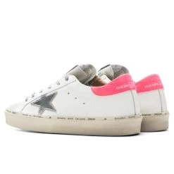 Golden Goose Women's Hi Star - White/Lobster Fluorescent 6 Golden Goose Women's Hi Star - White/Lobster Fluorescent -Fashion Clothing Store Golden Goose Women s Hi Star White Lobster Fluorescent GWF00118.F002450.81490 3