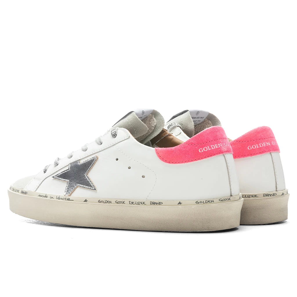 Golden Goose Women's Hi Star - White/Lobster Fluorescent 3 Golden Goose Women's Hi Star - White/Lobster Fluorescent - Image 3