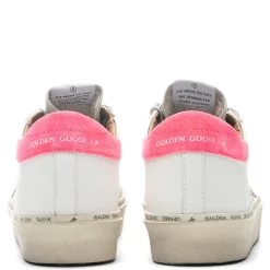 Golden Goose Women's Hi Star - White/Lobster Fluorescent 7 Golden Goose Women's Hi Star - White/Lobster Fluorescent -Fashion Clothing Store Golden Goose Women s Hi Star White Lobster Fluorescent GWF00118.F002450.81490 4