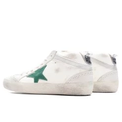 Golden Goose Women's Sneakers Nappa Suede Mid Star - Cream/Milky/Green 6 Golden Goose Women's Sneakers Nappa Suede Mid Star - Cream/Milky/Green -Fashion Clothing Store Golden Goose Women s Sneakers Nappa Suede Mis Star Cream Milky Green GWF00122.F004133.15426 09 15 23 Feature KN 5