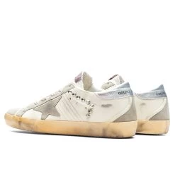 Golden Goose Women's Sneakers Nappa W/ Studs Super Star - Beige/Taupe/Silver 6 Golden Goose Women's Sneakers Nappa W/ Studs Super Star - Beige/Taupe/Silver -Fashion Clothing Store Golden Goose Women s Sneakers Nappa w Studs Super Star Beige Taupe Silver GWF00102.F004142.81975 09 15 23 Feature KN 5