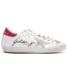 Golden Goose Women's Super-Star Penstar - White/Silver/Red