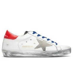 Golden Goose Women's Super-Star Sneakers - White/Ice/Red