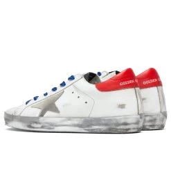Golden Goose Women's Super-Star Sneakers - White/Ice/Red 6 Golden Goose Women's Super-Star Sneakers - White/Ice/Red -Fashion Clothing Store Golden Goose Women s Superstar White Ice Red GWF00101.F000229.10218 10 28 2020 01 3