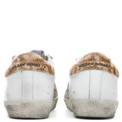 Golden Goose Women's Super-Star Sneakers - Light Silver/White/Taupe 7 Golden Goose Women's Super-Star Sneakers - Light Silver/White/Taupe -Fashion Clothing Store Golden Goose Womens Super Star Light Silver White Taupe GWF00103.F002467.81498 12 29 2021 01 4