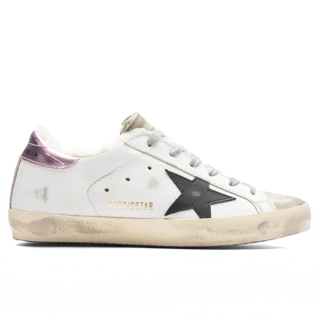 Golden Goose Women's Super-Star Sneakers - White/Ice/Black 1 Golden Goose Women's Super-Star Sneakers - White/Ice/Black