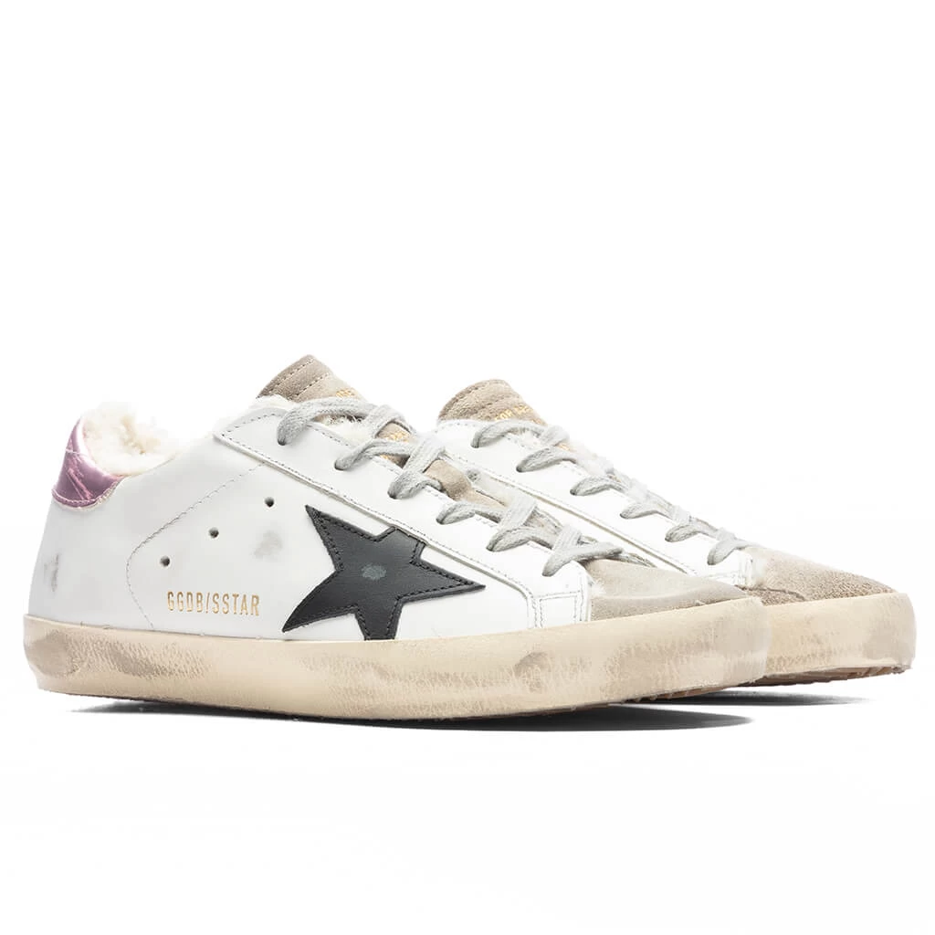 Golden Goose Women's Super-Star Sneakers - White/Ice/Black 2 Golden Goose Women's Super-Star Sneakers - White/Ice/Black - Image 2
