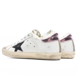 Golden Goose Women's Super-Star Sneakers - White/Ice/Black 6 Golden Goose Women's Super-Star Sneakers - White/Ice/Black -Fashion Clothing Store Golden Goose Womens Super Star Sneakers White Ice Black GWF00101.F003157.11165 12 16 22 S NF Feature 39