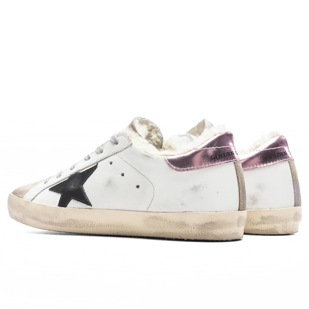 Golden Goose Women's Super-Star Sneakers - White/Ice/Black 3 Golden Goose Women's Super-Star Sneakers - White/Ice/Black - Image 3