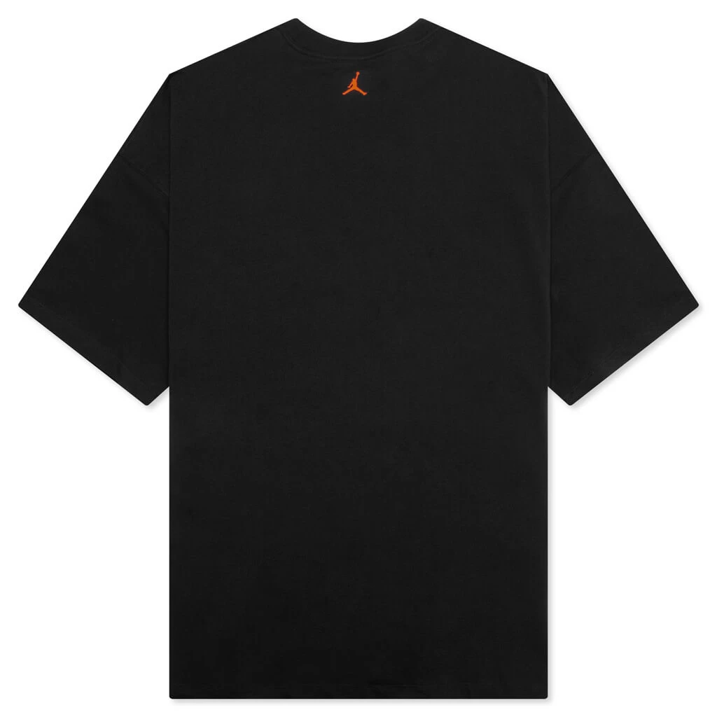 Jordan HL OS ASW S/S Tee Women's - Black/Orange/Grey 2 Jordan HL OS ASW S/S Tee Women's - Black/Orange/Grey - Image 2