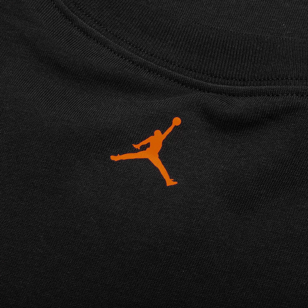 Jordan HL OS ASW S/S Tee Women's - Black/Orange/Grey 3 Jordan HL OS ASW S/S Tee Women's - Black/Orange/Grey - Image 3