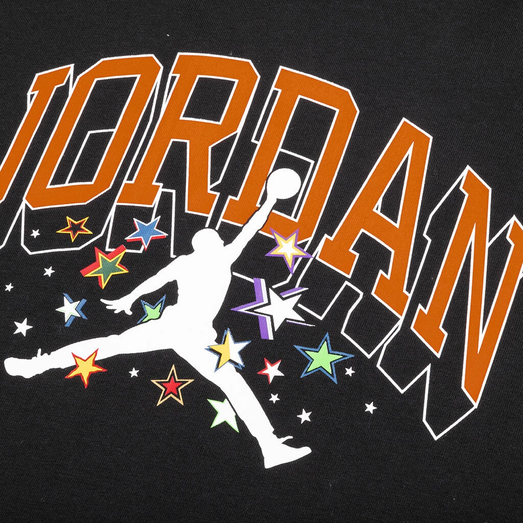 Jordan HL OS ASW S/S Tee Women's - Black/Orange/Grey 4 Jordan HL OS ASW S/S Tee Women's - Black/Orange/Grey - Image 4