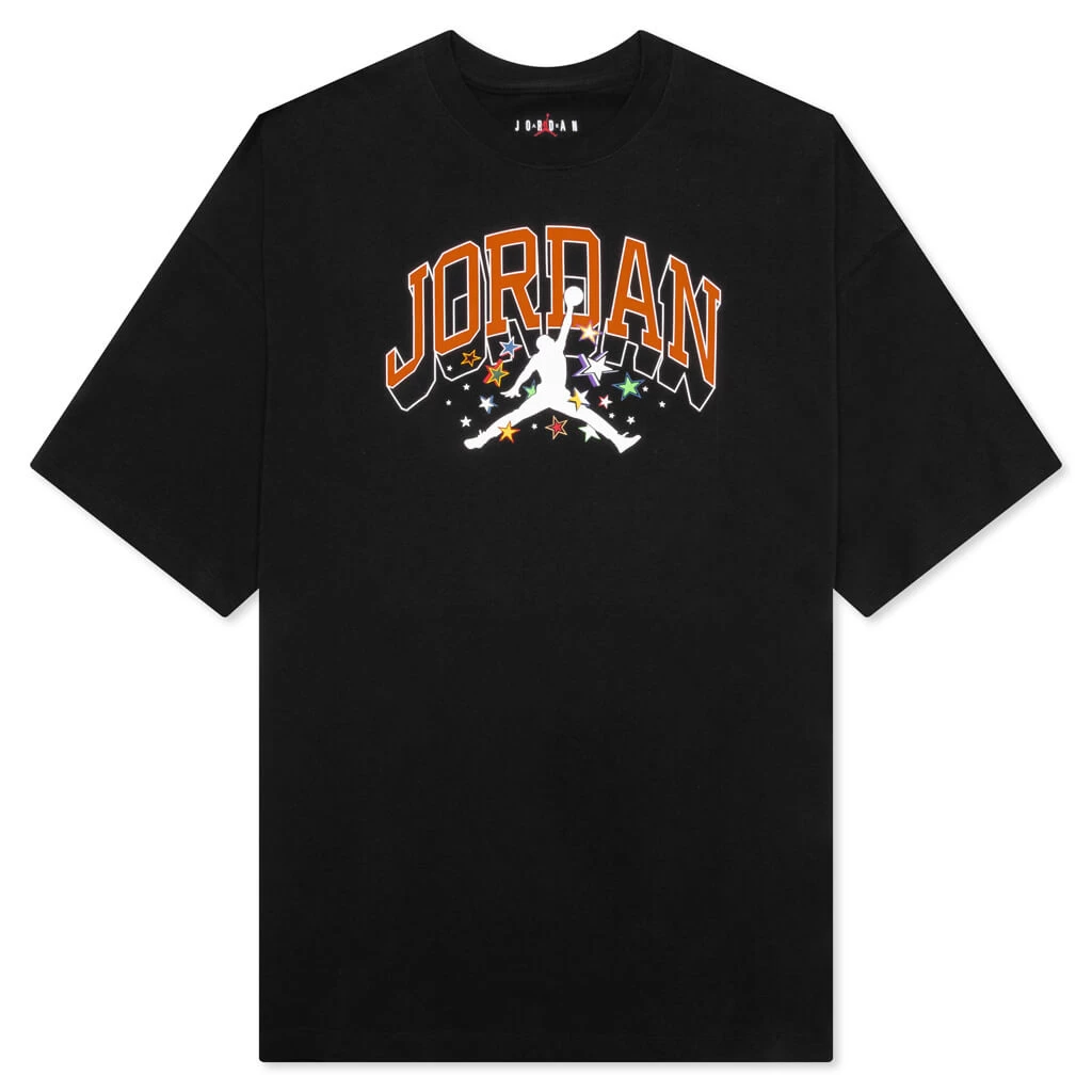 Jordan HL OS ASW S/S Tee Women's - Black/Orange/Grey 1 Jordan HL OS ASW S/S Tee Women's - Black/Orange/Grey