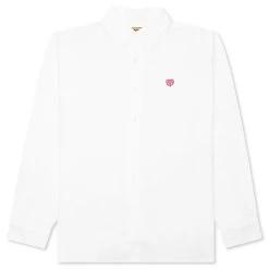 Oxford B.D L/S Shirt - White
