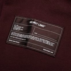 Helmut Lang Crew Sweat - Crimson Night -Fashion Clothing Store Helmut Lang Crew Sweat Crimson Night K10DM508 ZRJ 12 28 2020 01 3