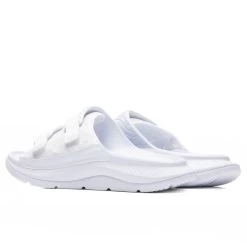 Hoka Ora Luxe - White/White -Fashion Clothing Store Hoka One One Ora Luxe White White 1134150 WWH 10 10 22 Feature VR 8 217615f3 136d 4ab6 b6e4 b41758bc4fa8