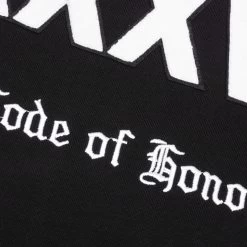 Campus Crewneck - Black 7 Campus Crewneck - Black -Fashion Clothing Store Honor The Gift Campus Crewneck Black HTG220451 BLK 01 02 23 Feature VR 10