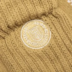 Honor The Gift HTG Loose Knit Socks - Mustard -Fashion Clothing Store Honor The Gift HTG Loose Knit Socks Mustard HTG220381 MUS 11 06 22 Feature NF 4