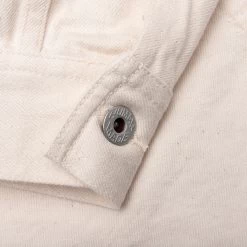 Natural Denim Work Jacket - White 13 Natural Denim Work Jacket - White -Fashion Clothing Store Human Made Natural Denim Work Jacket White HM25JK021 WHT 05 21 23 Feature VR 11