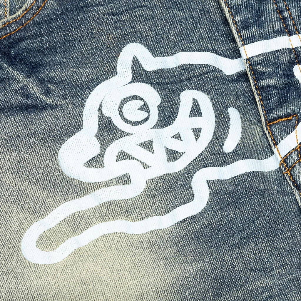 Running Dog Jean - Medium Wash Blue Jean 3 Running Dog Jean - Medium Wash Blue Jean - Image 3