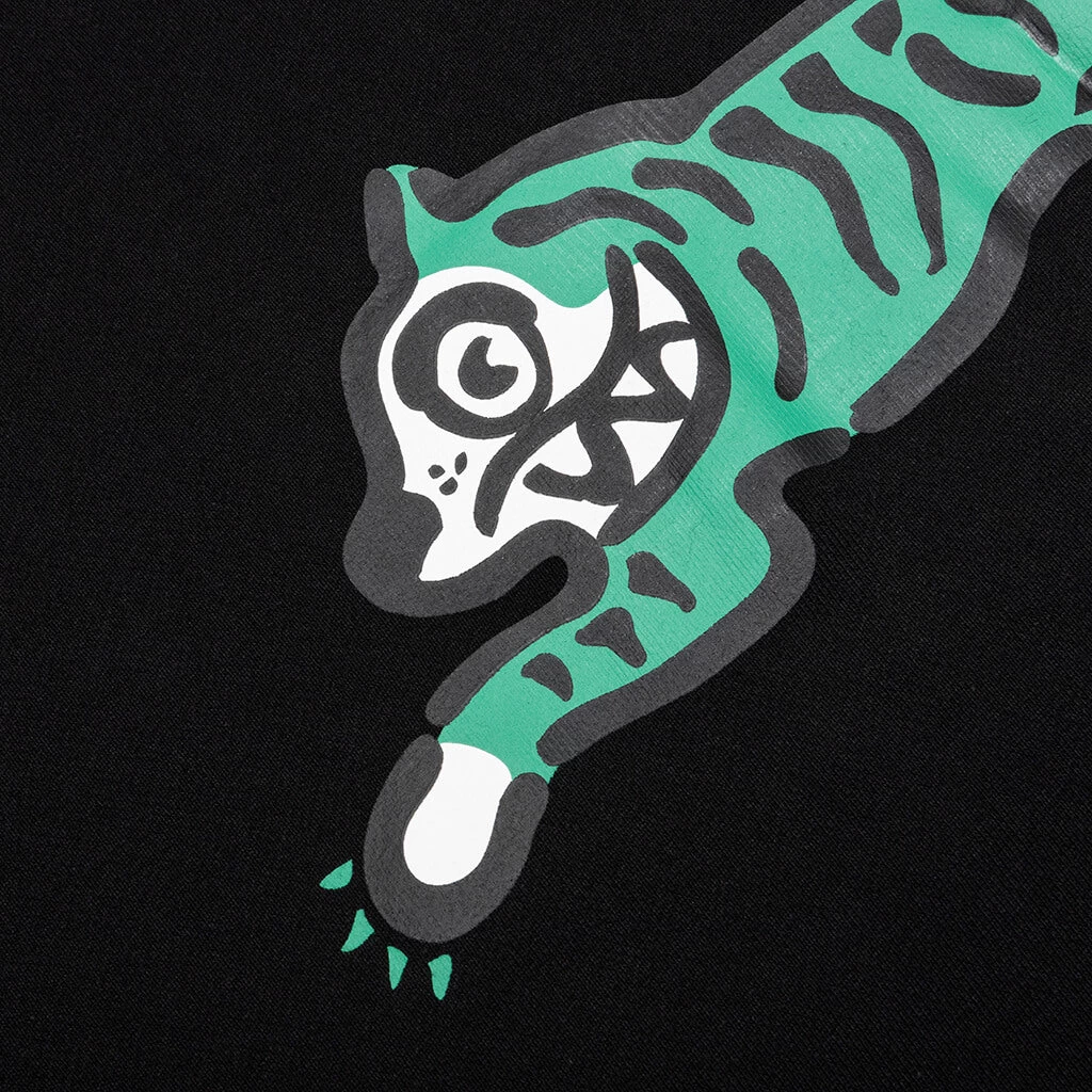 Stripes Hoodie - Black 3 Stripes Hoodie - Black - Image 3