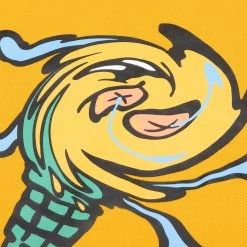 Swirl Hoodie - Golden Yellow 5 Swirl Hoodie - Golden Yellow -Fashion Clothing Store Icecream Swirl Hoodie Golden Yellow 411 6308 GOL 09 30 2021 01 2