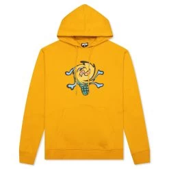Swirl Hoodie - Golden Yellow
