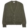 Structure Wool Knit Cardigan - Surplus