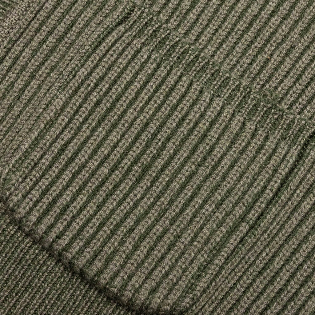 Structure Wool Knit Cardigan - Surplus 4 Structure Wool Knit Cardigan - Surplus - Image 4