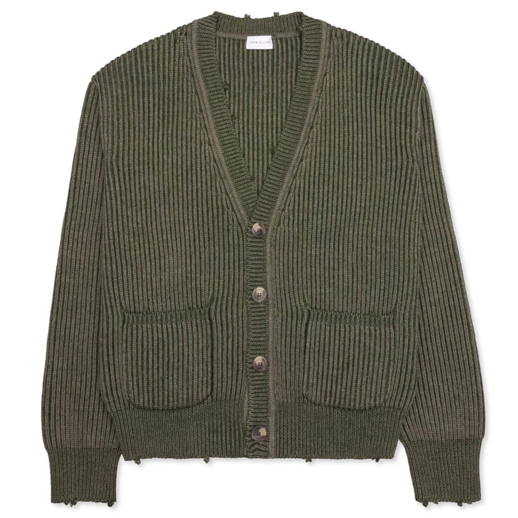 Structure Wool Knit Cardigan - Surplus 1 Structure Wool Knit Cardigan - Surplus